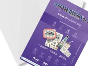 vinilo sublimable autoadhesivo shinetech a4 por unidad