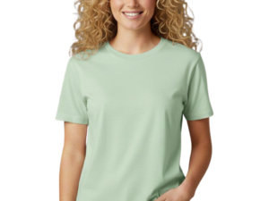 remera spum premium unisex verde pastel