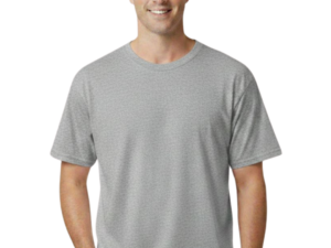 remera spum premium unisex gris melange
