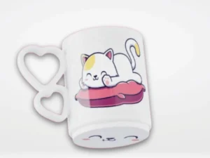 taza sublimable workat asa corazón mimo