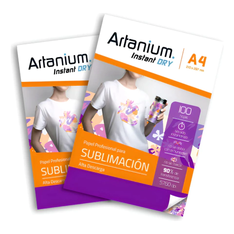papel para sublimar instant dry artanium x100h
